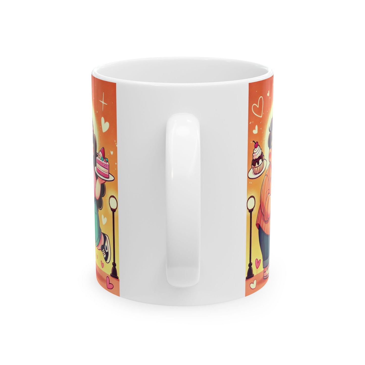 Whimsical Dessert Lovers Ceramic Mug - 11oz & 15oz