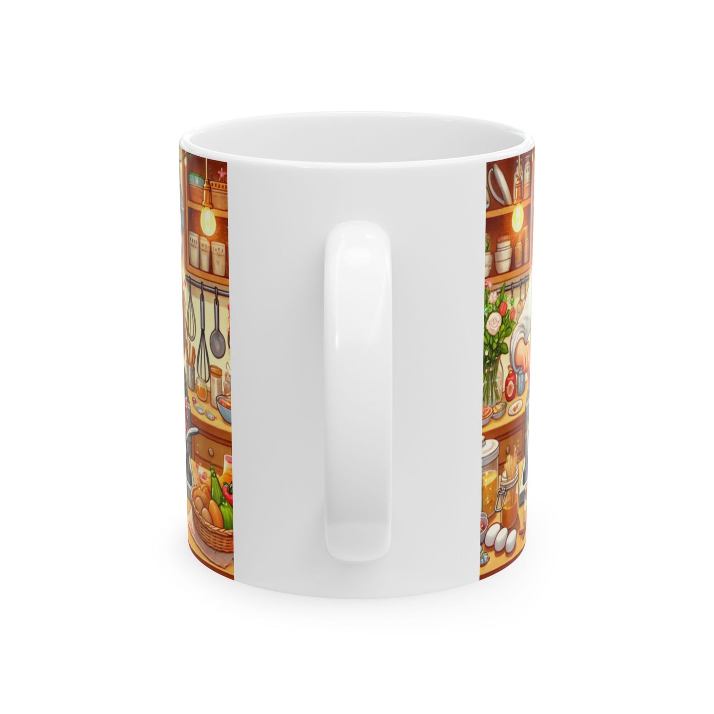 Cozy Kitchen Ceramic Mug - Perfect Gift for Home Chefs and Cooking Enthusiasts