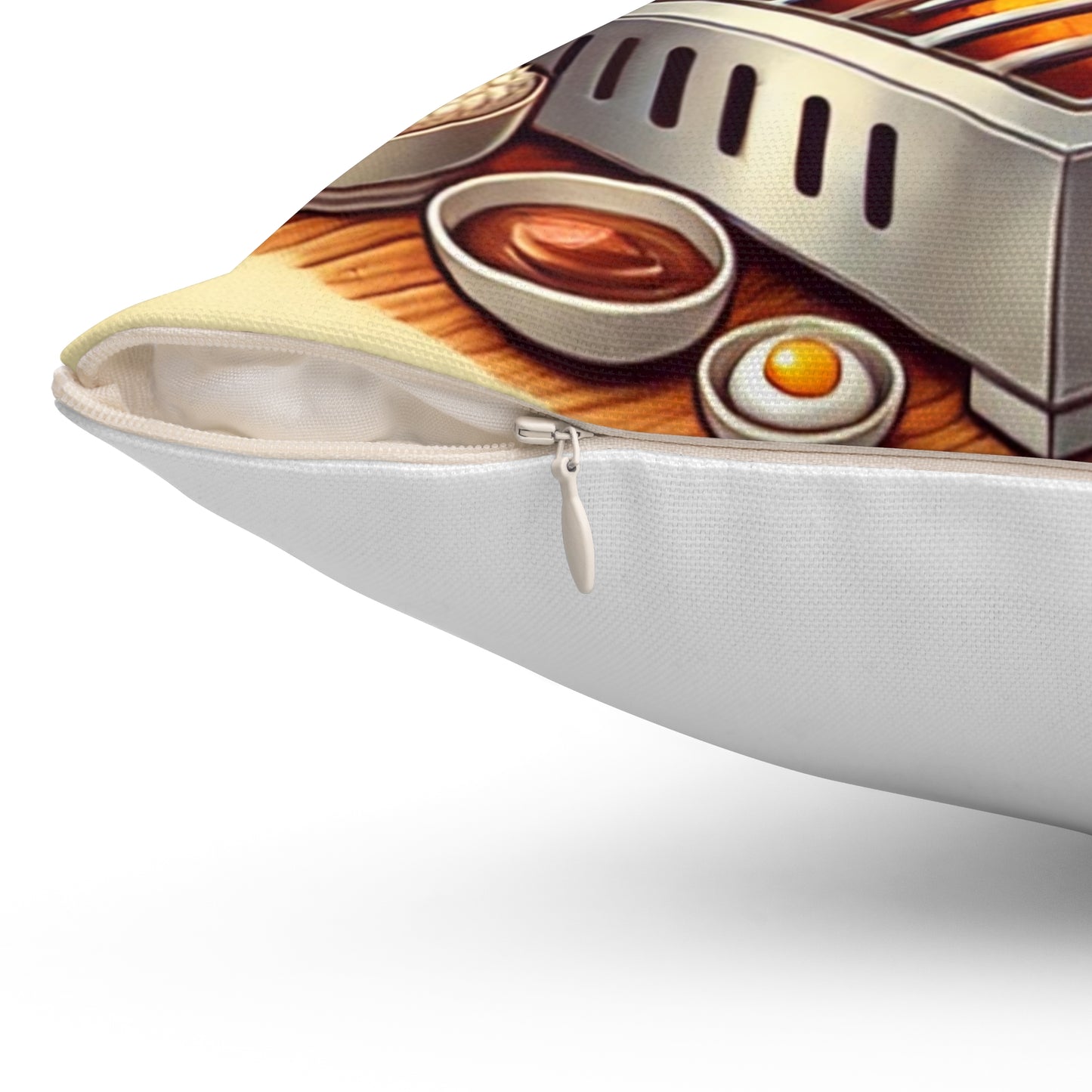 Spun Polyester Square Pillow