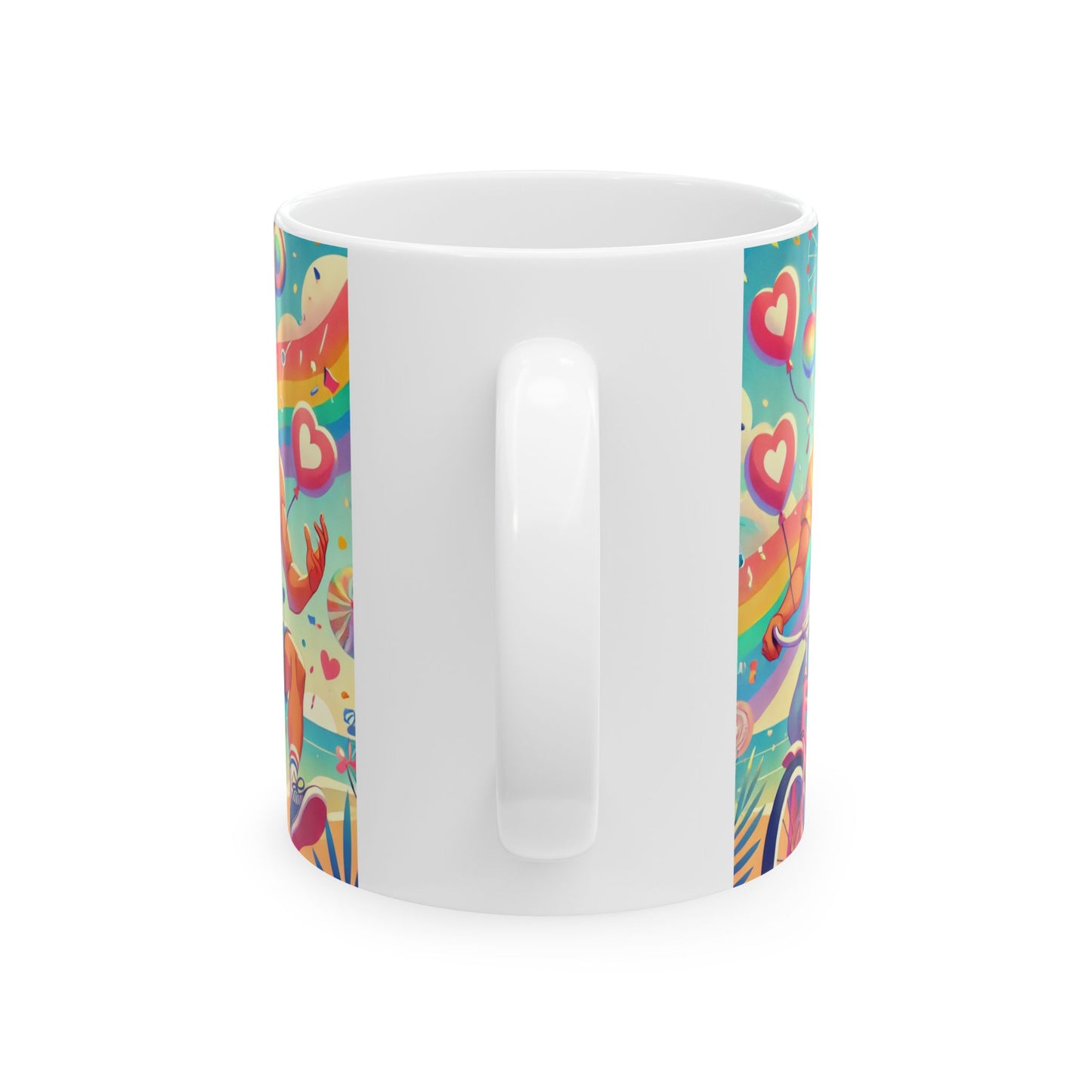 Pride Celebration Mug - Colorful LGBTQ+ Art, Fun and Love Design