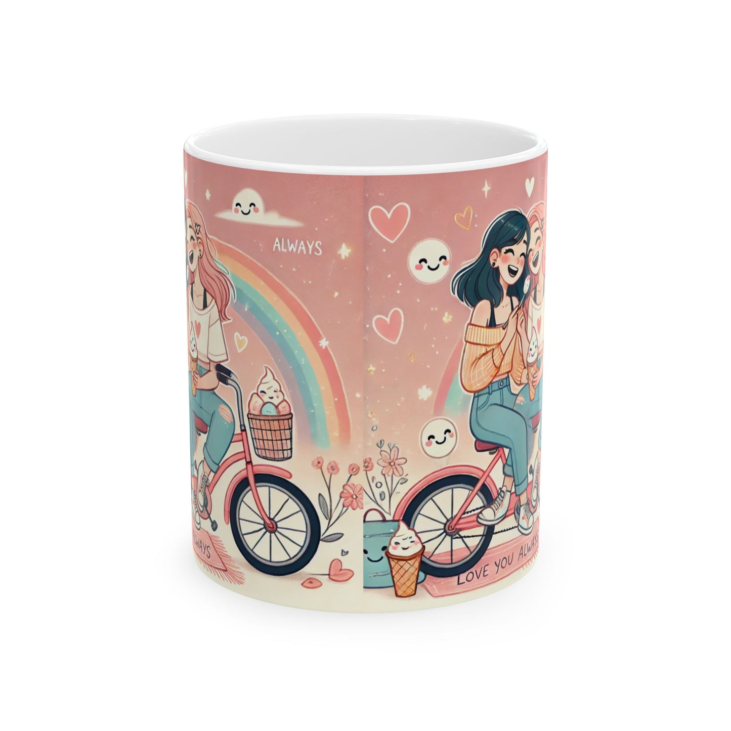 Cute Friendship Ceramic Mug - Always Love You