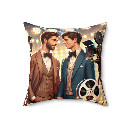 Spun Polyester Square Pillow
