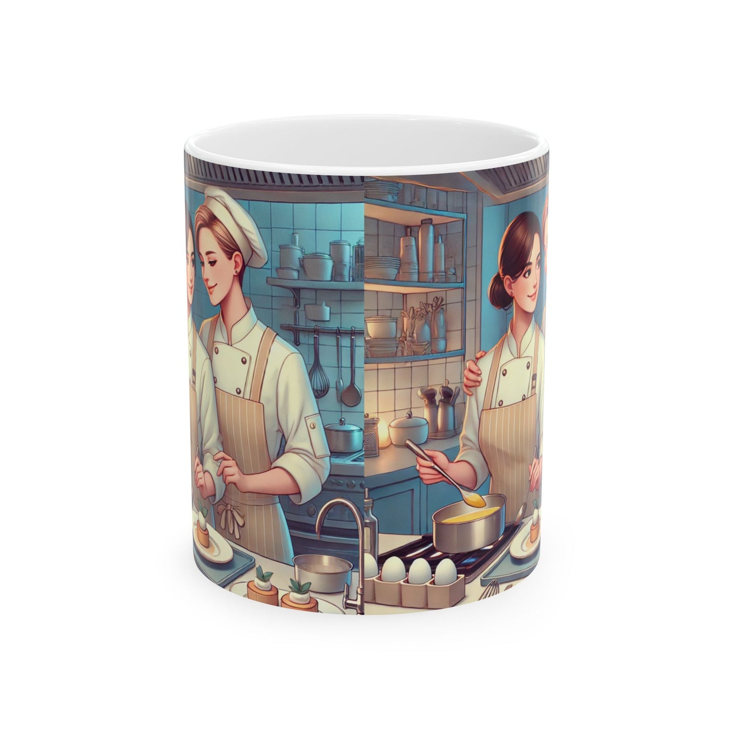 Culinary Inspiration Ceramic Mug – Perfect for Chefs & Food Lovers