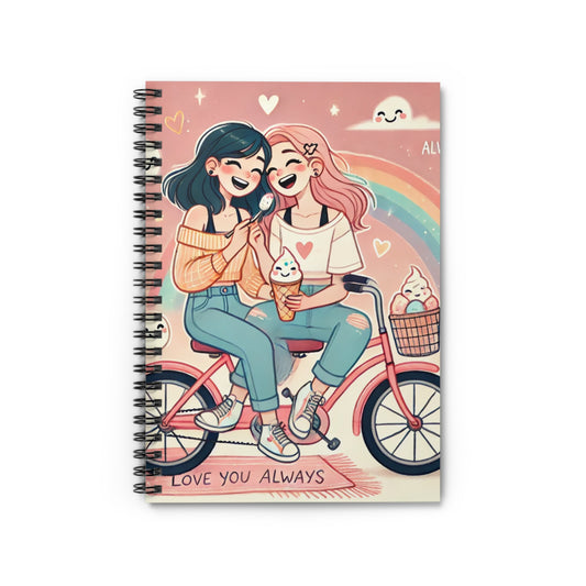 Spiral Notebook - Ruled Line