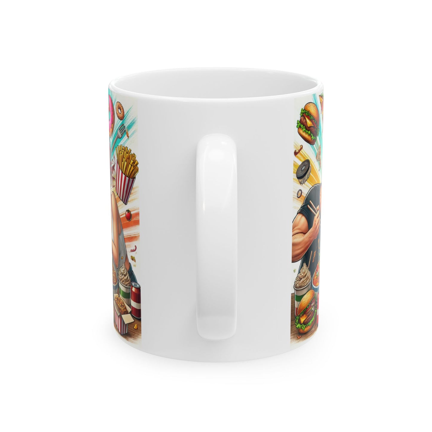 Fun Foodie Ceramic Mug | 11oz & 15oz | Perfect for Food Lovers and Casual Gatherings
