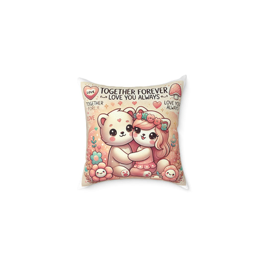 Cute Together Forever Love Pillow