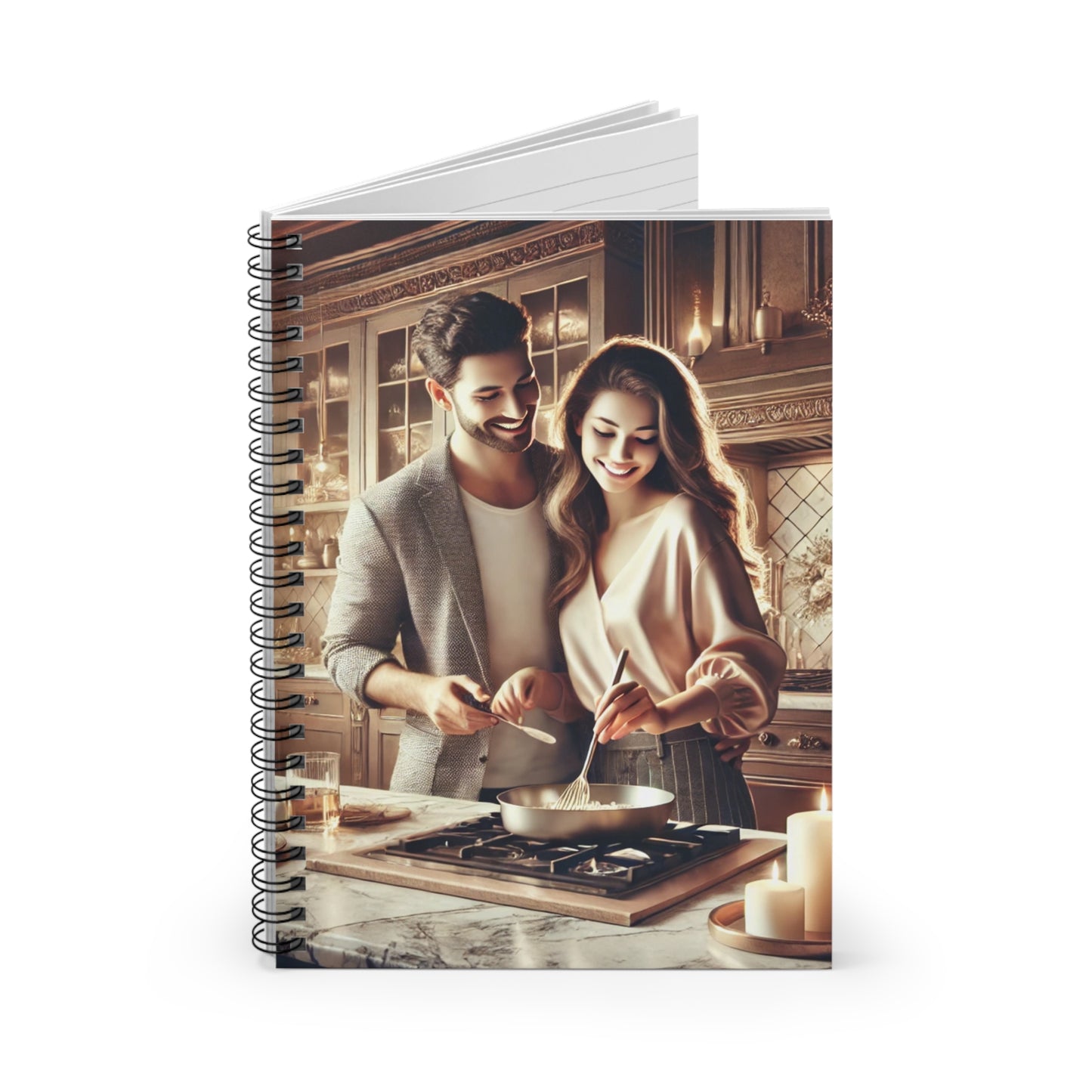 Culinary Memories Spiral Notebook - Ruled Line for Cooking Lovers