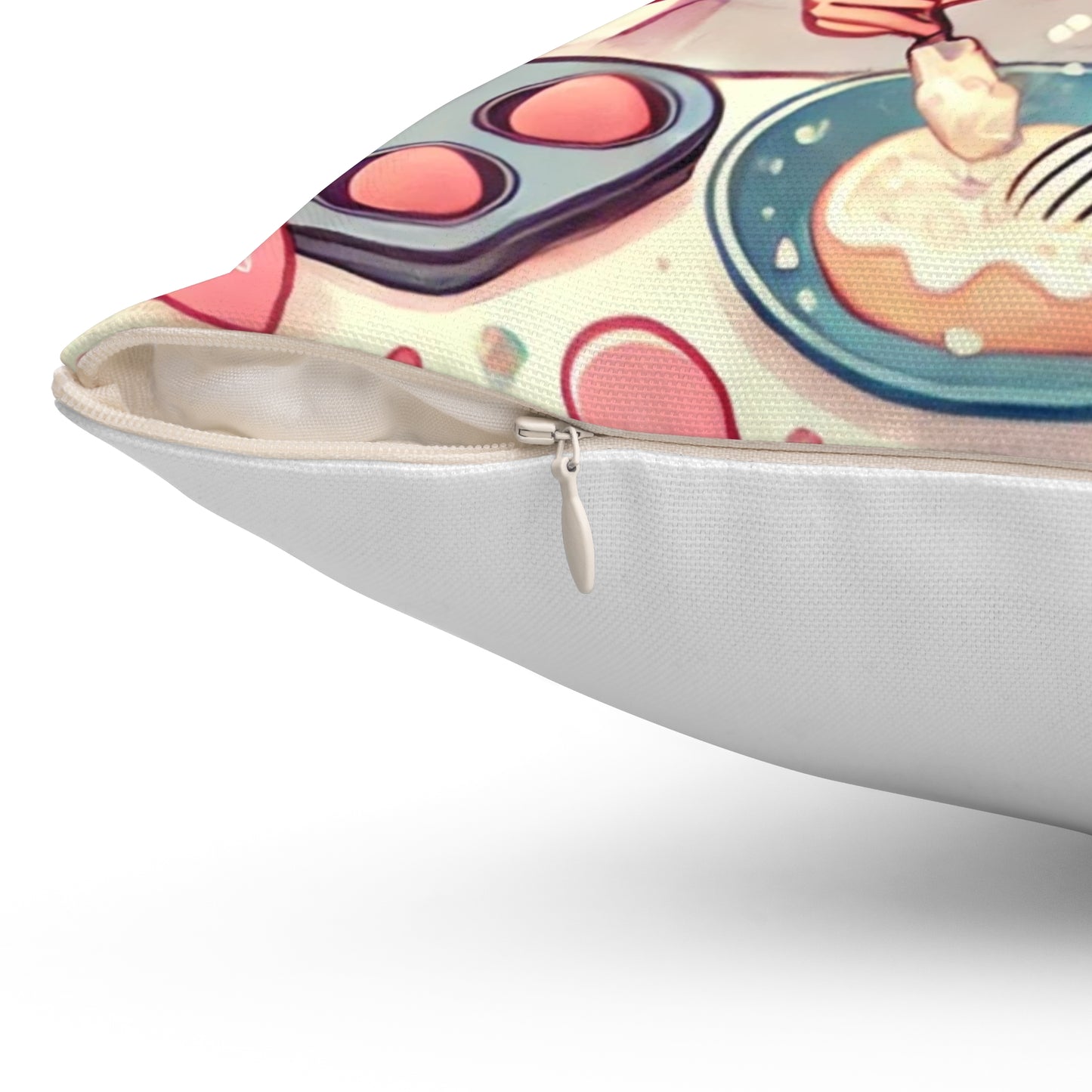 Spun Polyester Square Pillow
