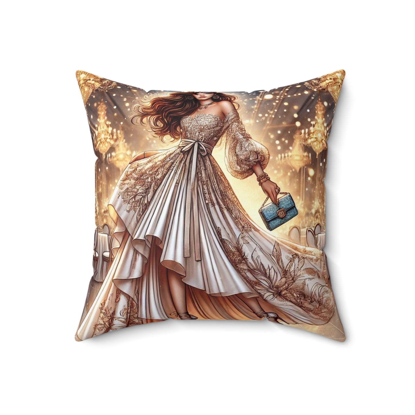 Elegant Fashionista Decorative Pillow - Chic Home Comfort