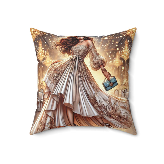 Elegant Fashionista Decorative Pillow - Chic Home Comfort