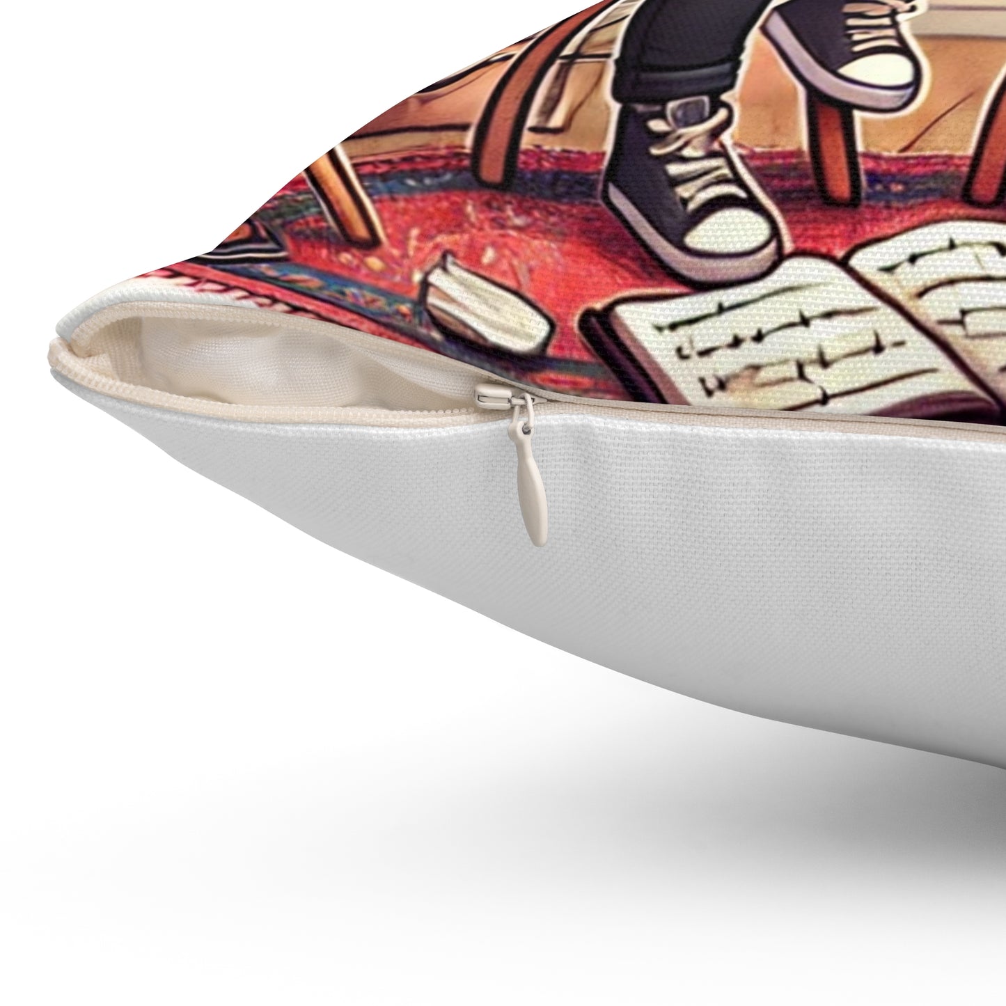 Spun Polyester Square Pillow