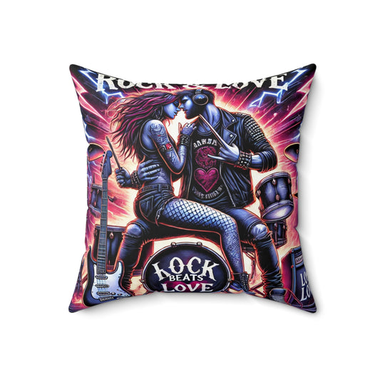 Spun Polyester Square Pillow