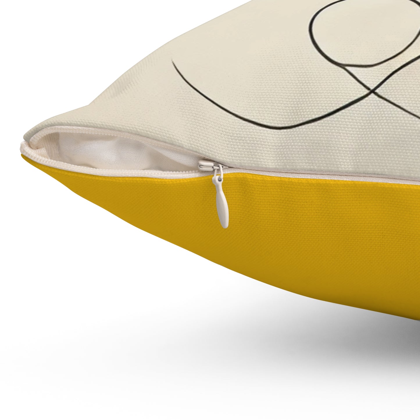 Spun Polyester Square Pillow