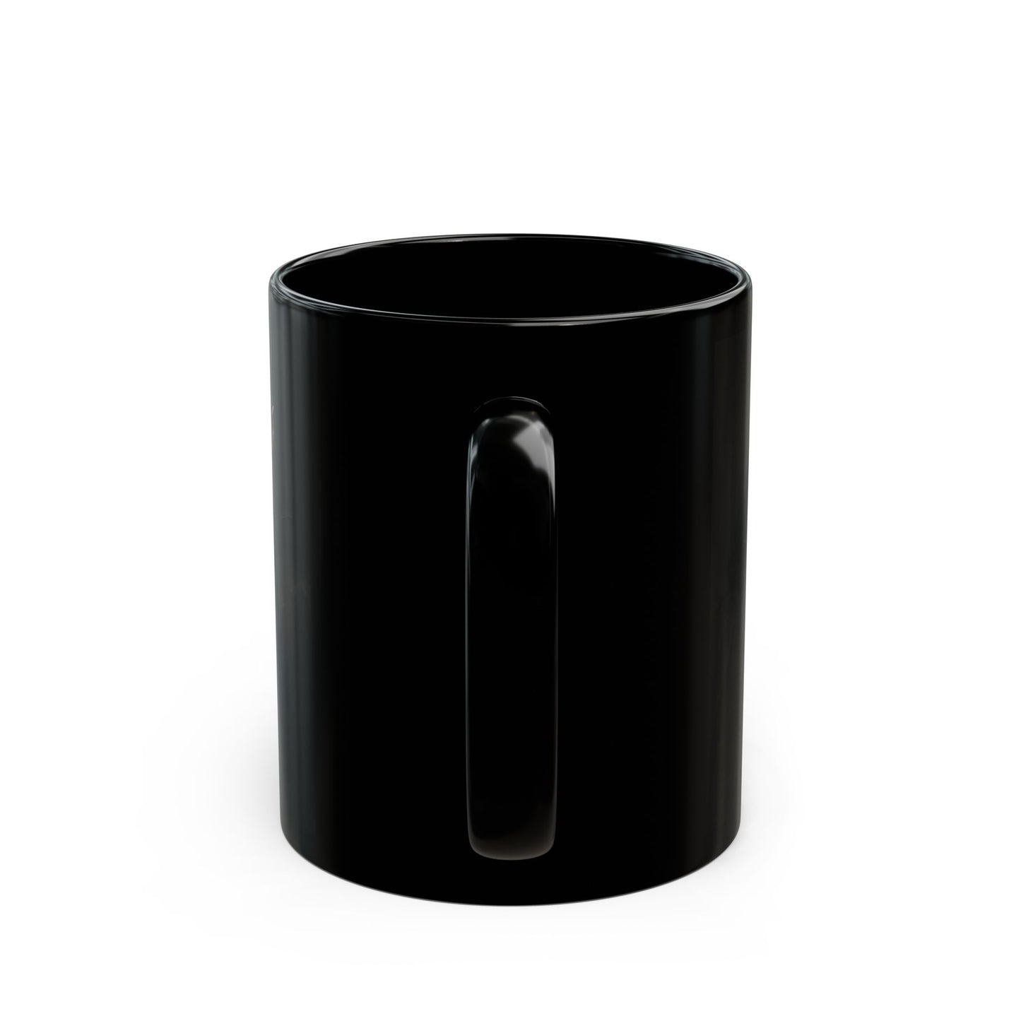 Halloween-Themed Black Mug, Spooky Coffee Cup for Fall, Gift for Horror Lovers, Pumpkin Decor for October Celebrations, Unique Kitchenware
