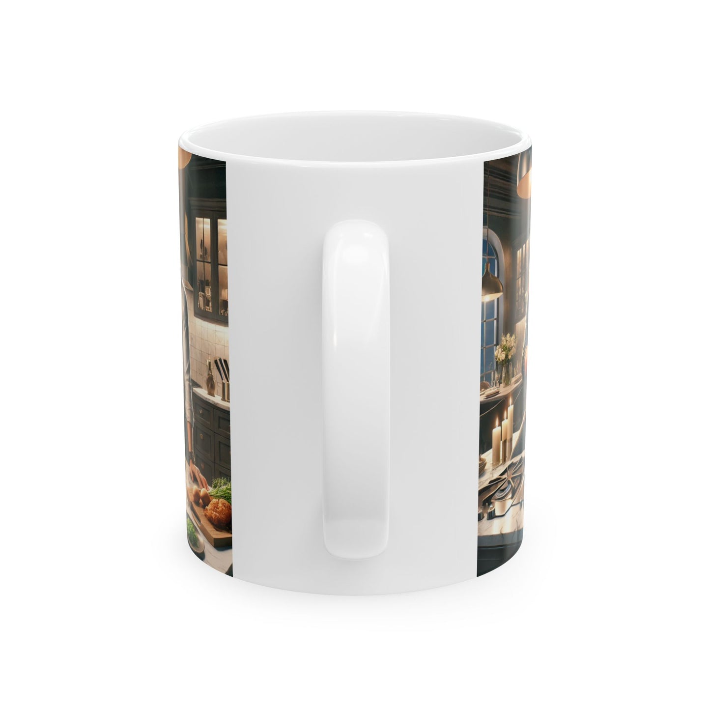 Romantic Chef Ceramic Mug - 11oz & 15oz