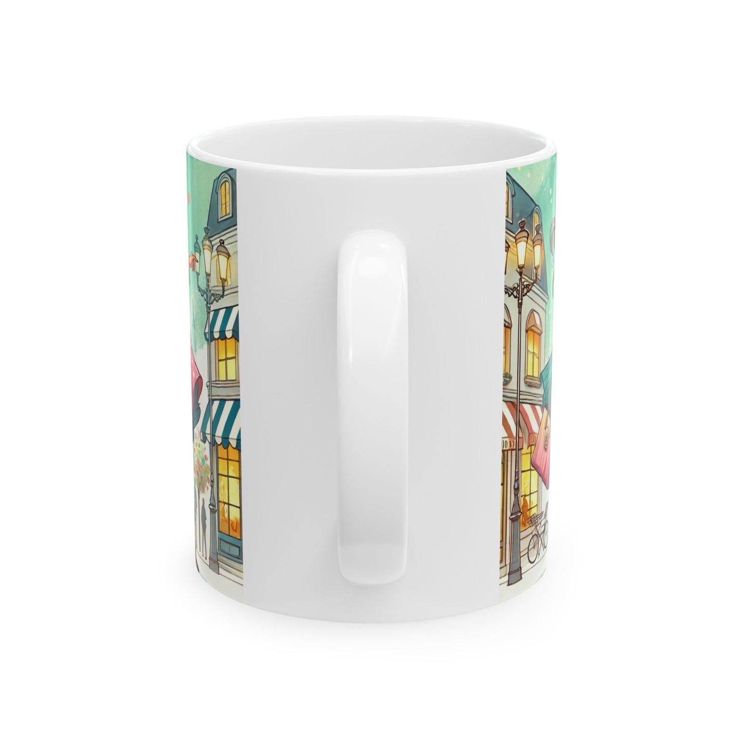 Chic Fashionista Ceramic Mug - Stylish Coffee Cup for Fashion Lovers