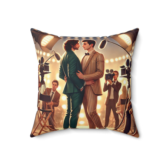 Spun Polyester Square Pillow