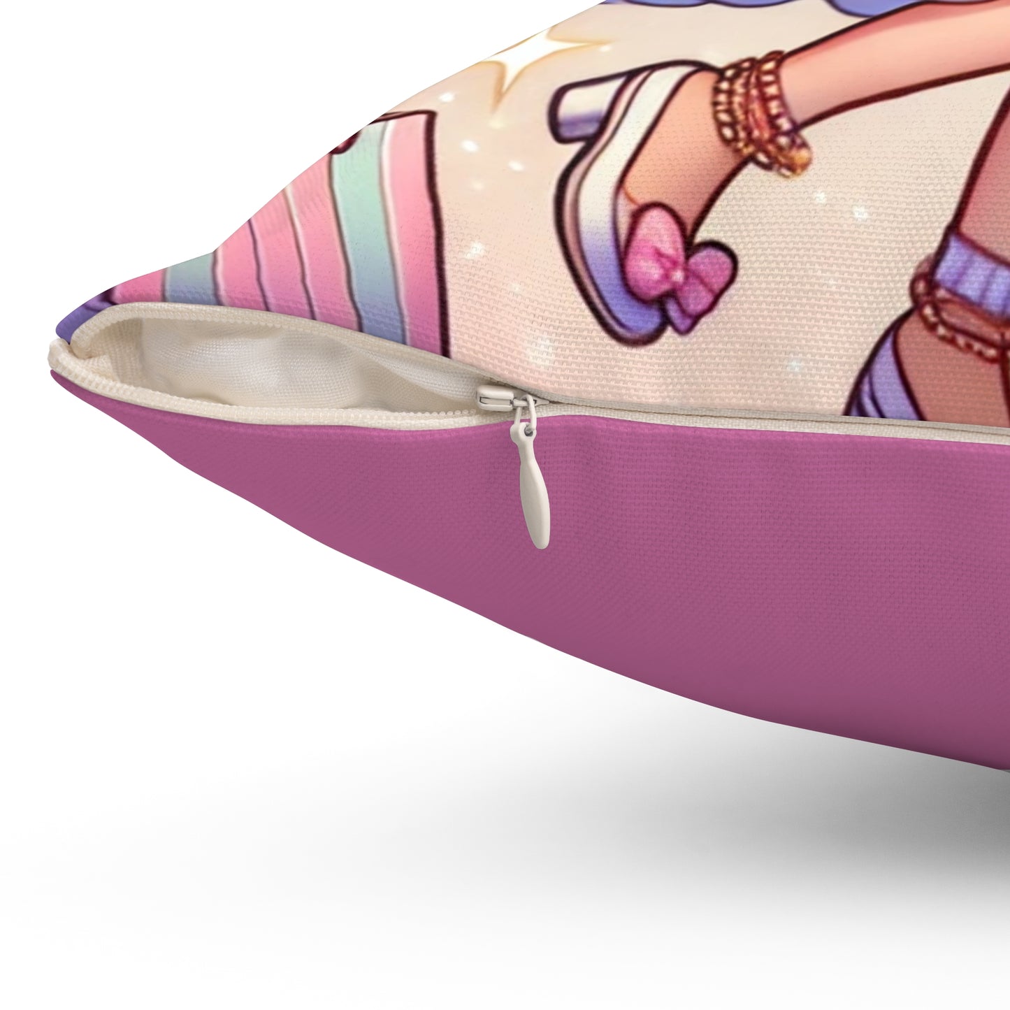 Spun Polyester Square Pillow