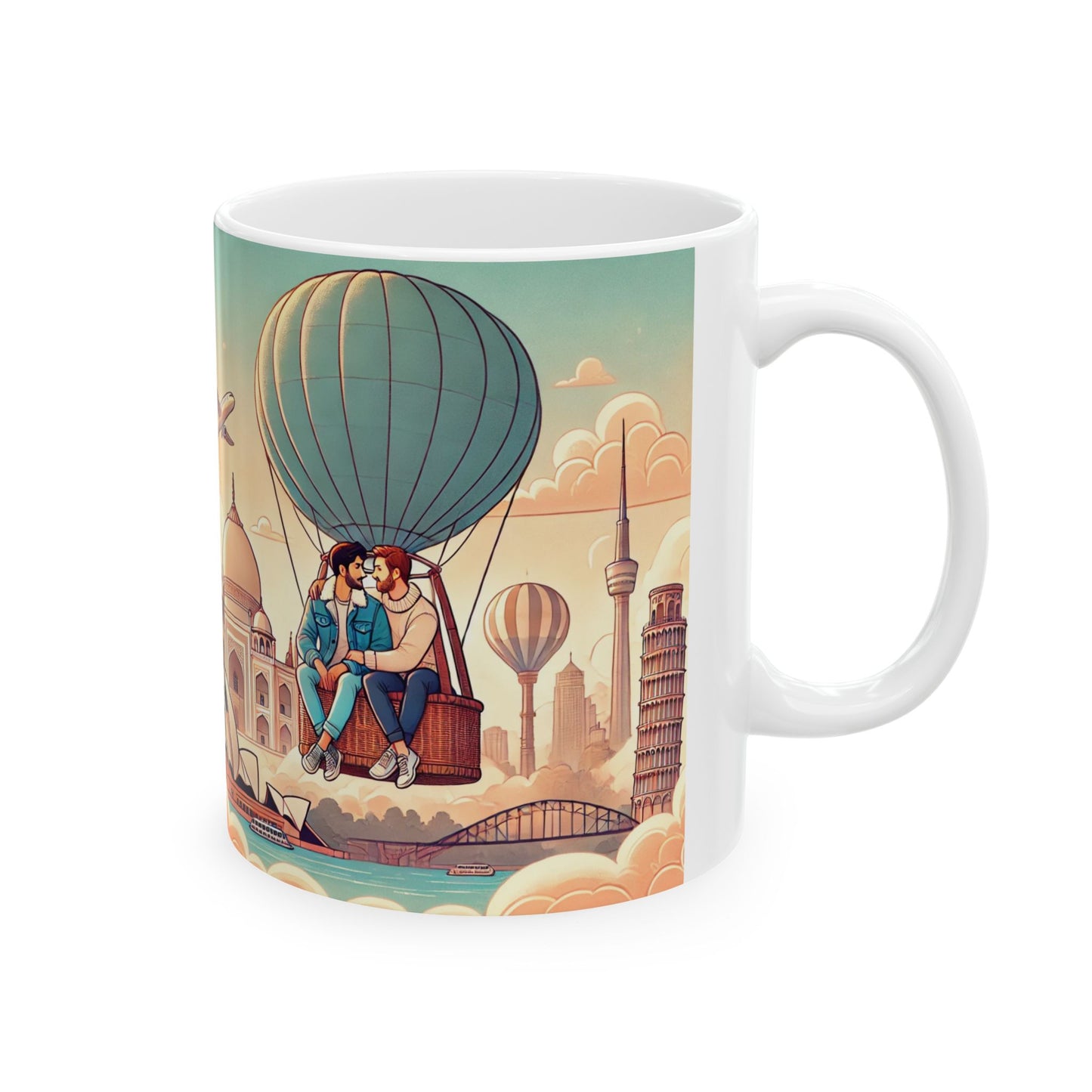 Adventure Travel Ceramic Mug - 11oz & 15oz