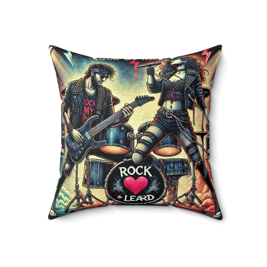 Spun Polyester Square Pillow