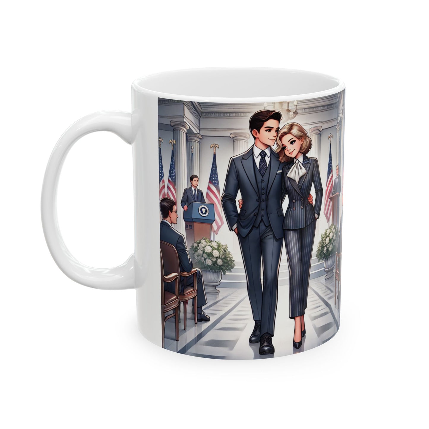 Presidential Scene Ceramic Mug - 11oz & 15oz