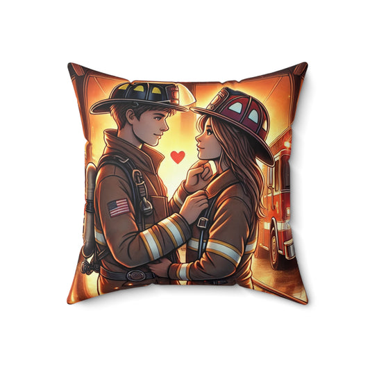 Spun Polyester Square Pillow