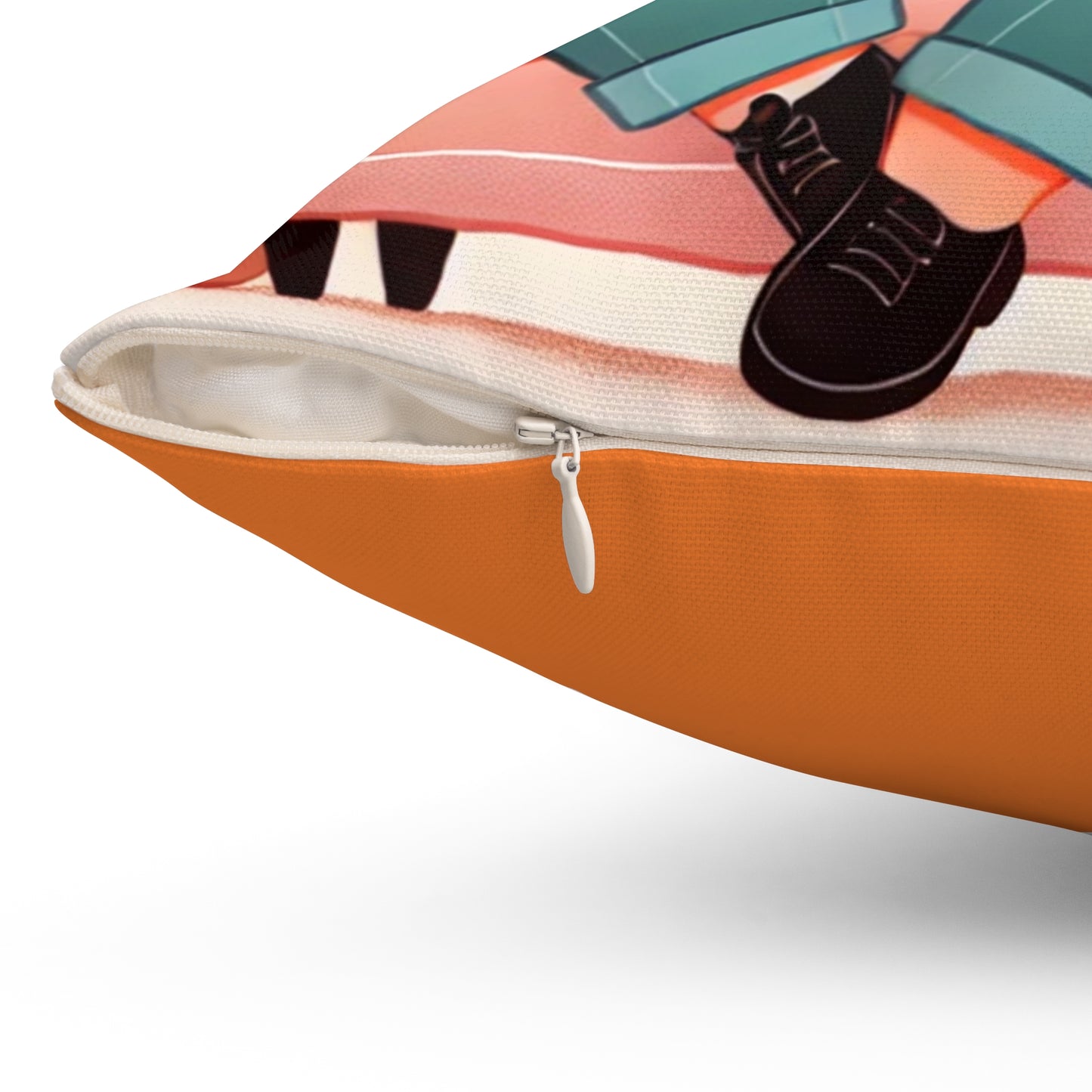 Spun Polyester Square Pillow