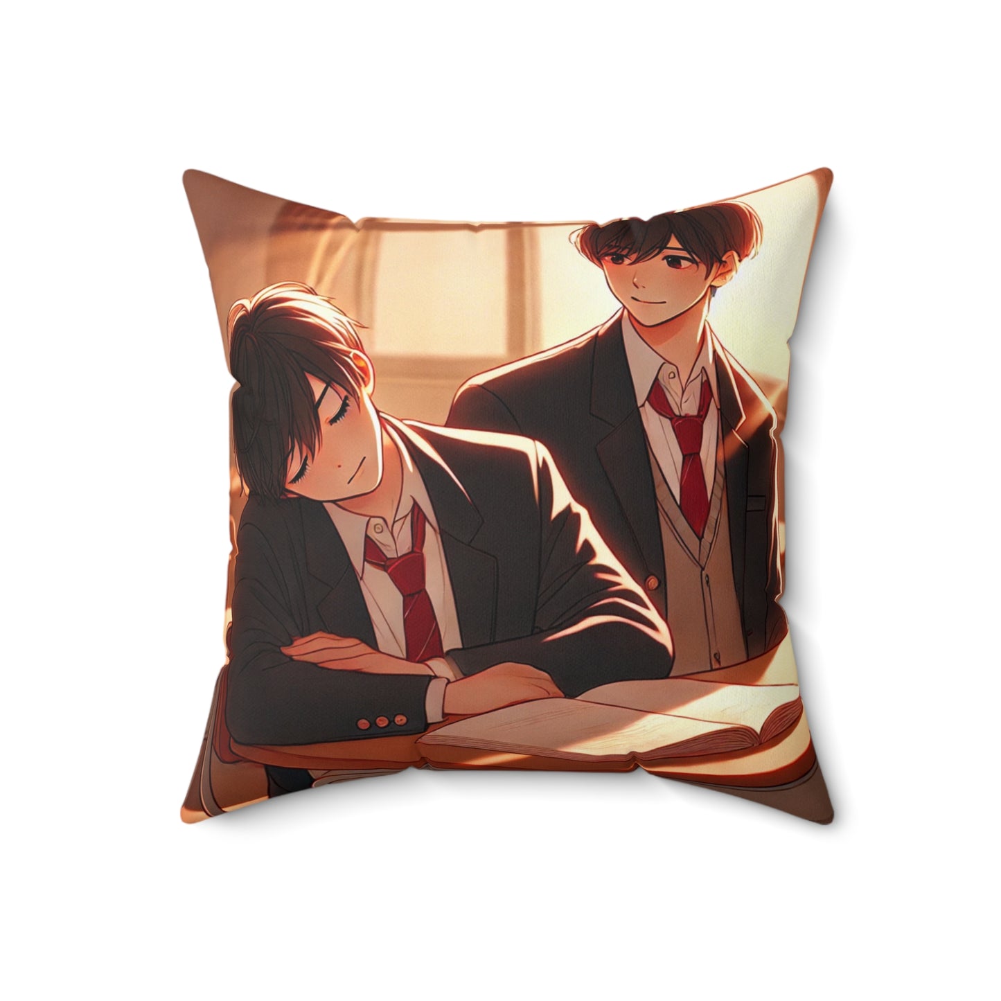 Spun Polyester Square Pillow