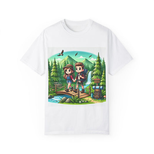 Adventure Awaits Graphic T-Shirt - Unisex Nature Design
