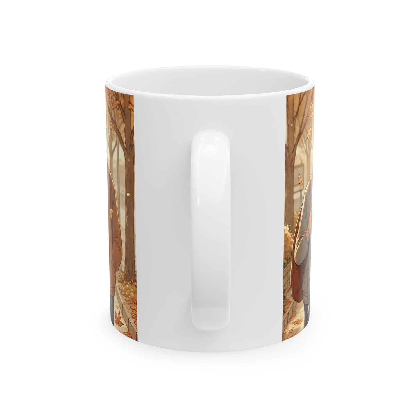 Autumn Aesthetic Ceramic Mug - Cozy Fall Vibes for Coffee Lovers