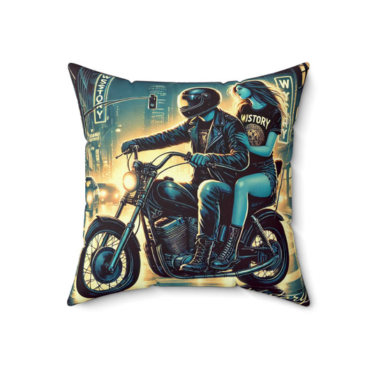 Spun Polyester Square Pillow