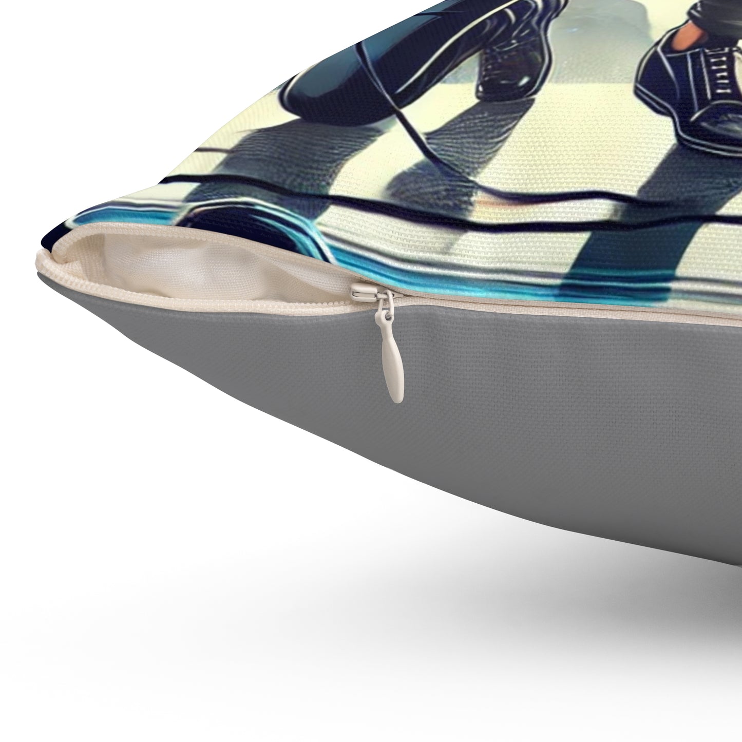 Spun Polyester Square Pillow