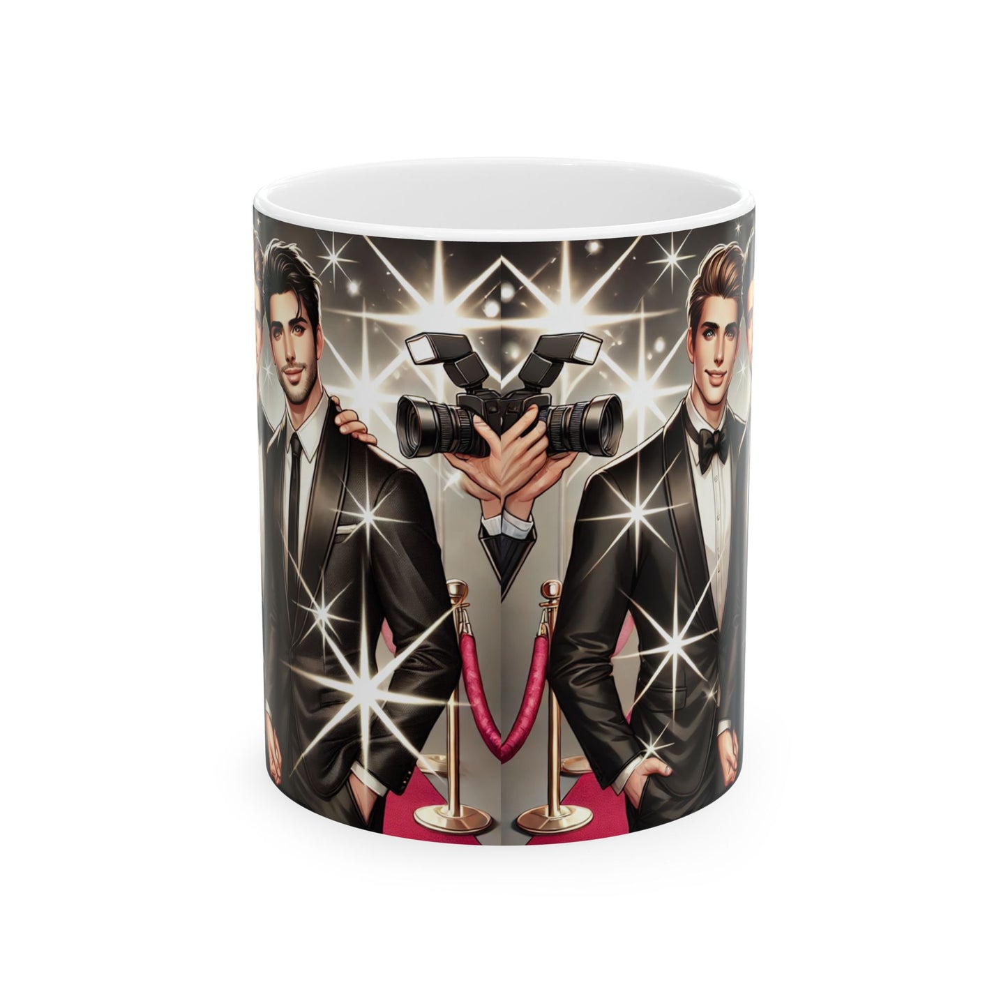 Hollywood Glamour Ceramic Mug - Perfect for Movie Lovers & Red Carpet Events