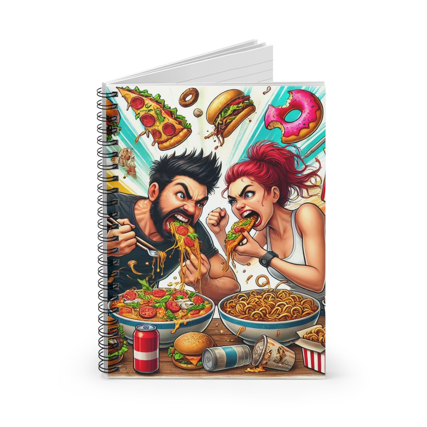 Fun Foodie Spiral Notebook - Perfect for Food Lovers!