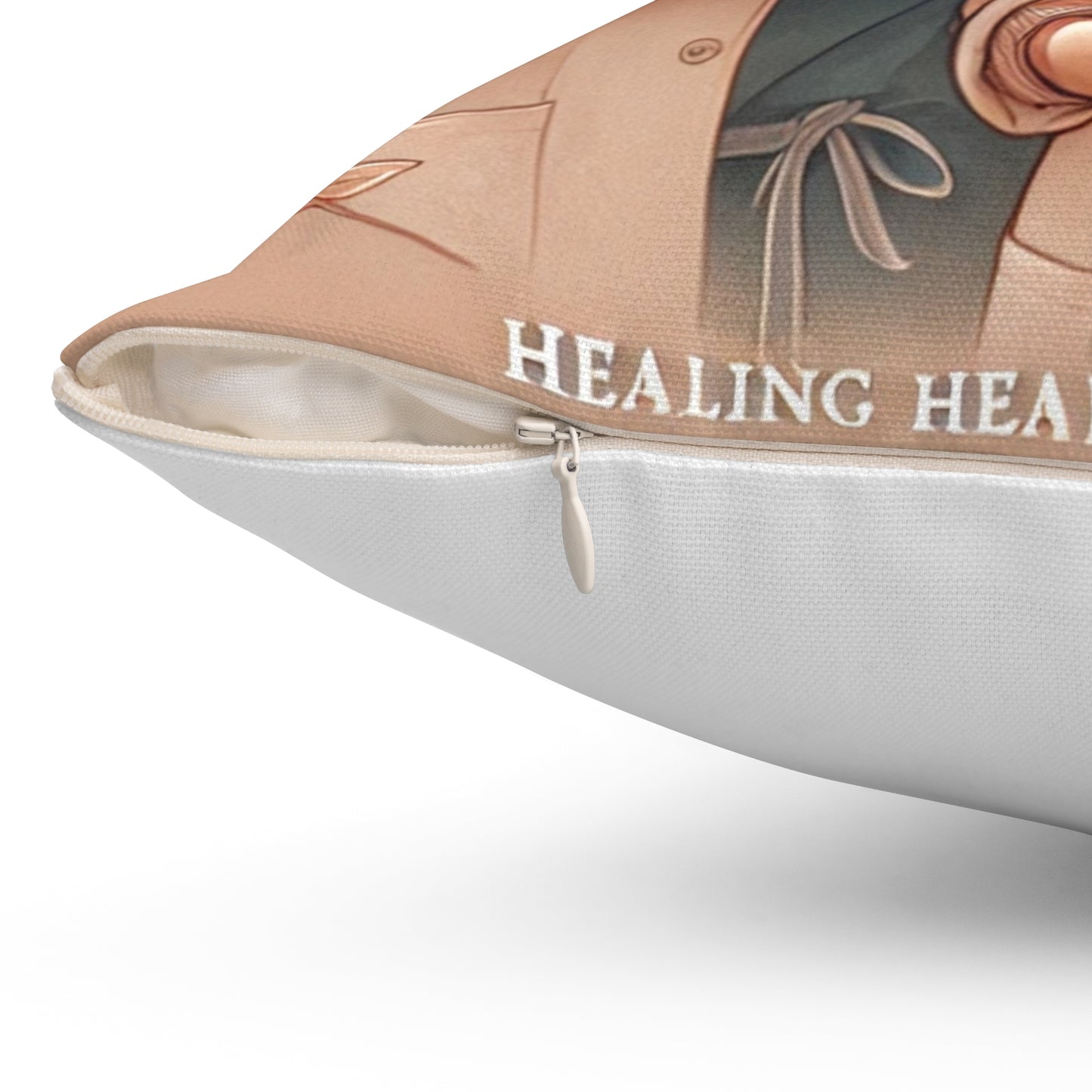 Spun Polyester Square Pillow