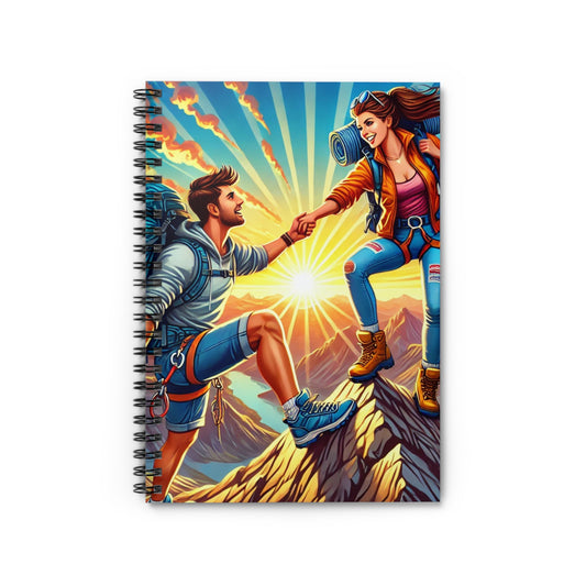 Adventure Couples Notebook - Ruled Line for Creative Minds