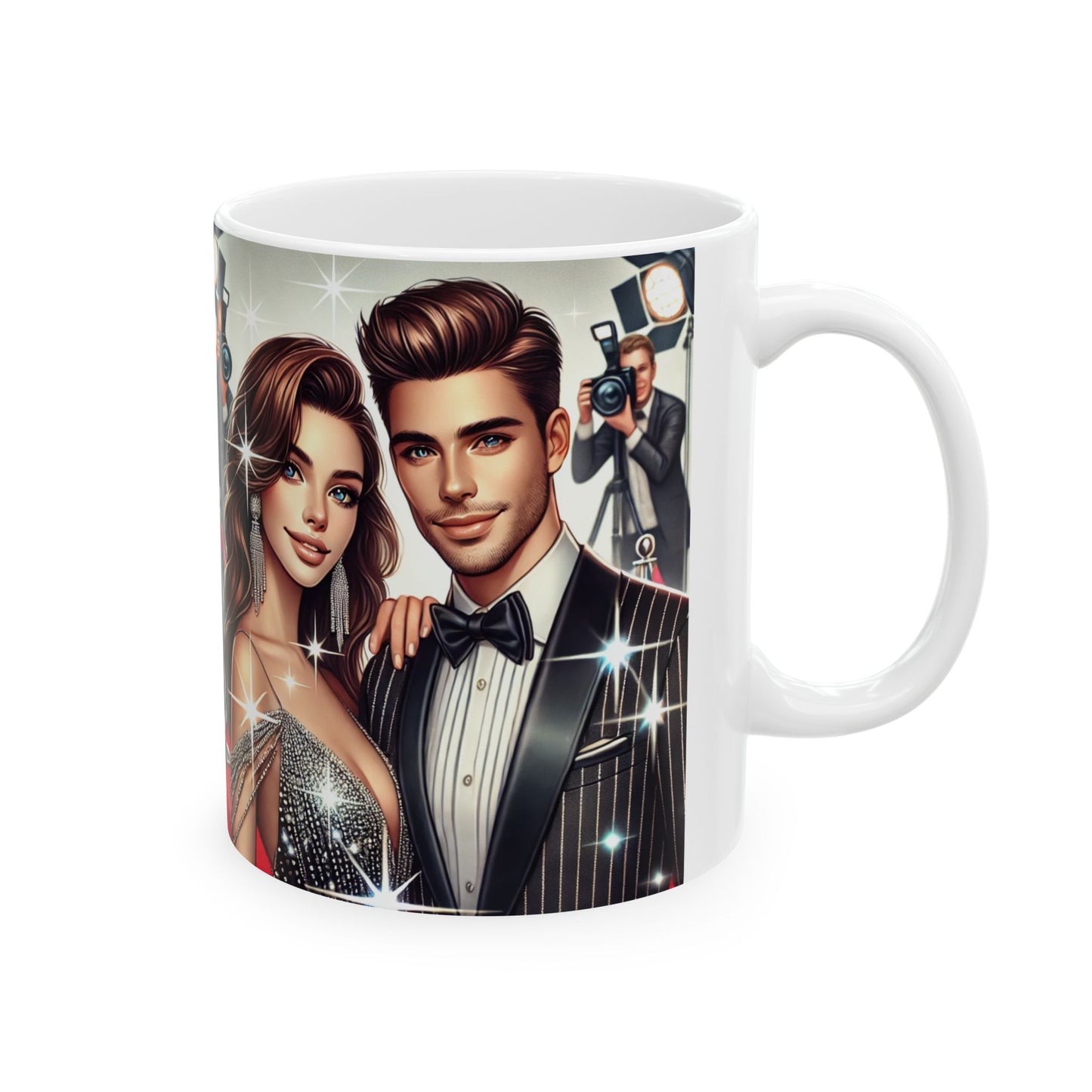 Hollywood Glamour Ceramic Mug - 11oz & 15oz
