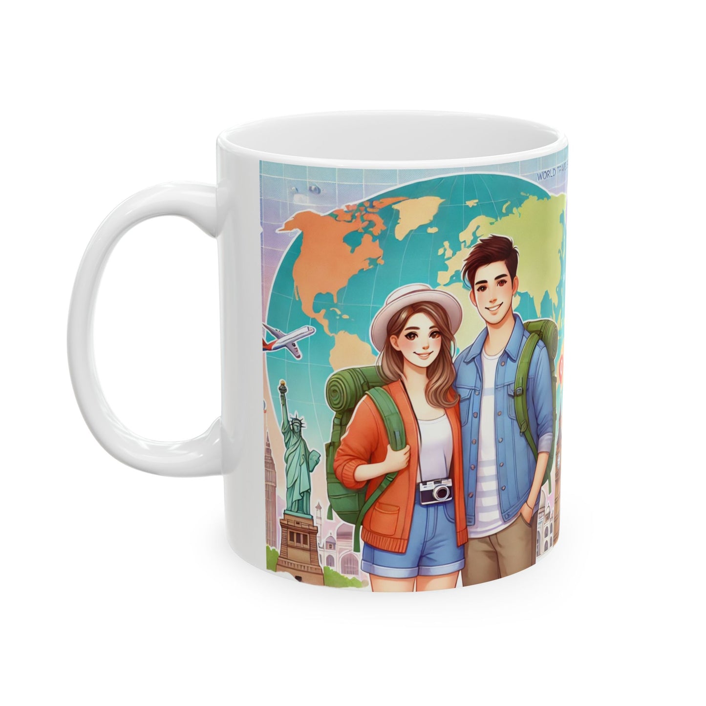 Adventure Awaits Travel Mug - 11oz & 15oz