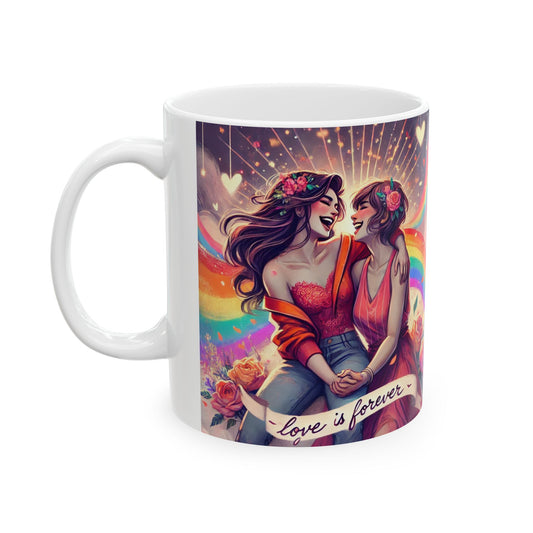 Colorful Love and Pride Ceramic Mug - 11oz & 15oz