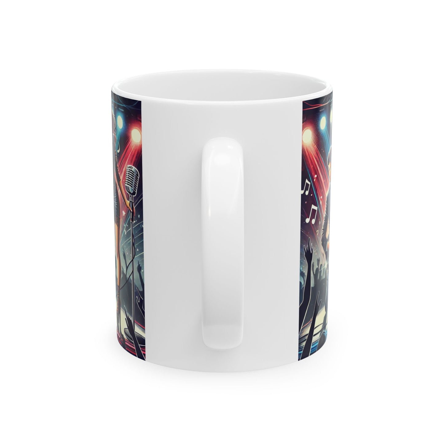 Rockstar Concert Ceramic Mug - 11oz & 15oz Coffee Cup