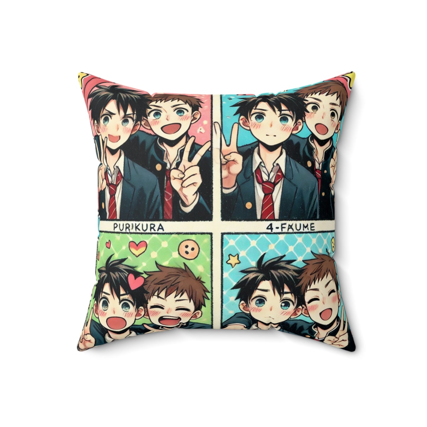 Spun Polyester Square Pillow