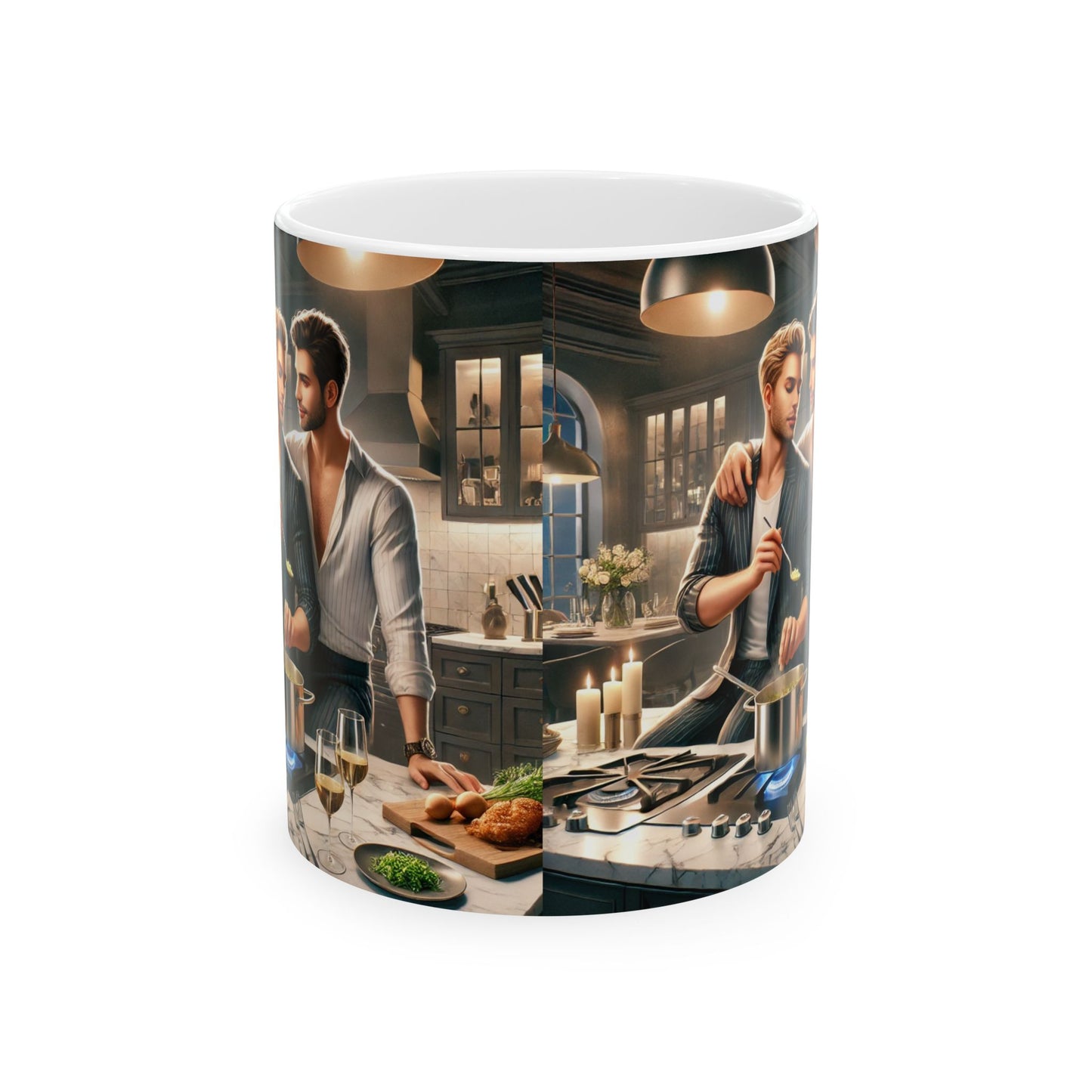 Romantic Chef Ceramic Mug - 11oz & 15oz