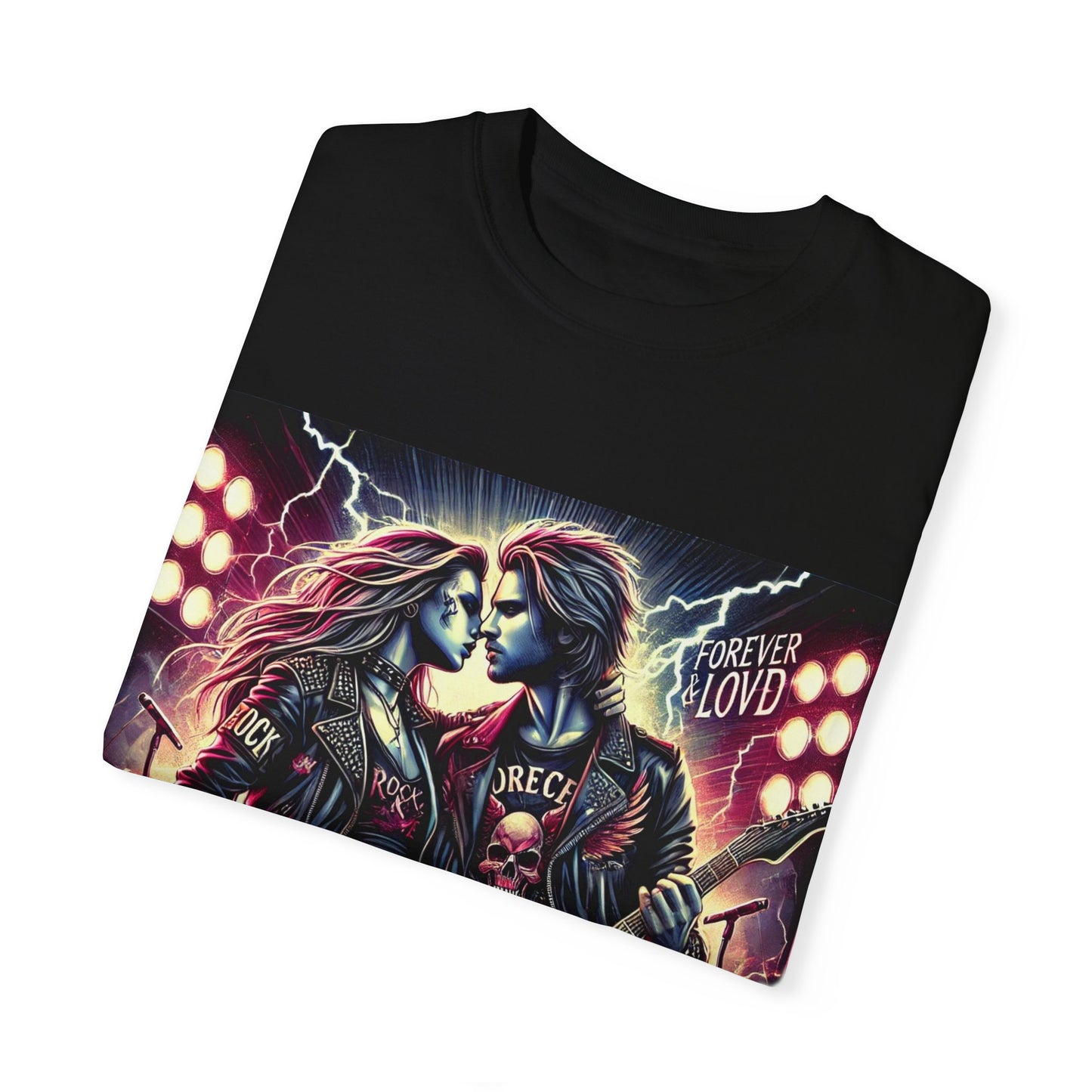 Rock & Roll Love Unisex T-Shirt | Forever Loved Graphic Tee