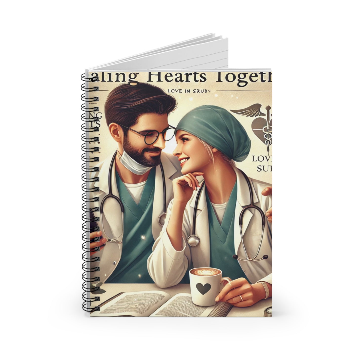 Heartfelt Nursing Spiral Notebook – Perfect Gift for Healthcare Professionals