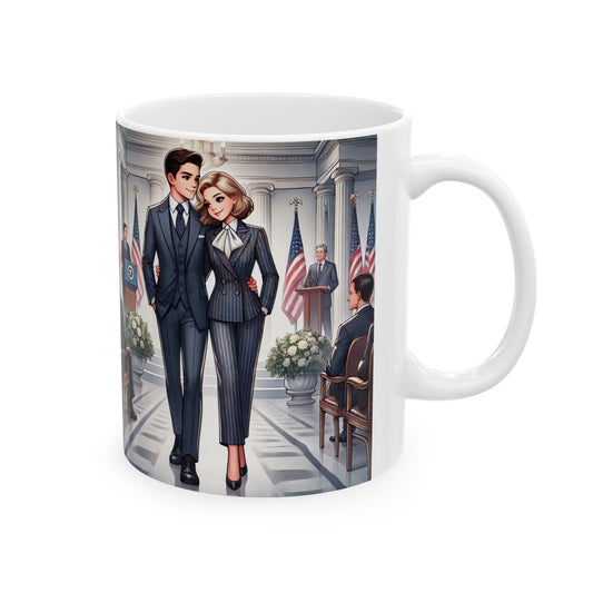 Presidential Scene Ceramic Mug - 11oz & 15oz