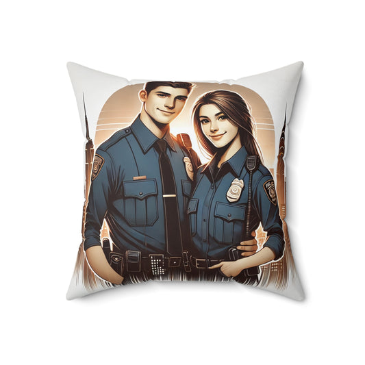 Spun Polyester Square Pillow