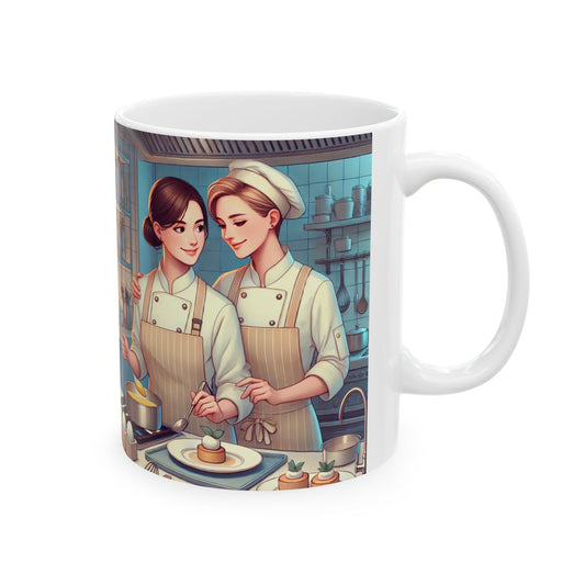 Culinary Inspiration Ceramic Mug – Perfect for Chefs & Food Lovers