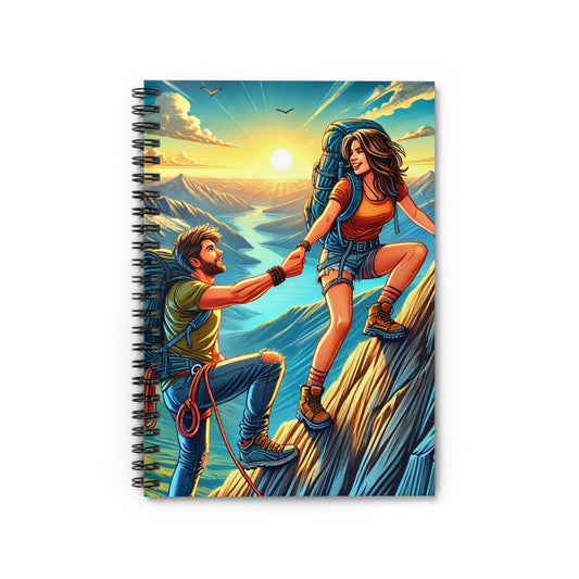 Adventure Seekers Spiral Notebook - Perfect for Hiking Enthusiasts