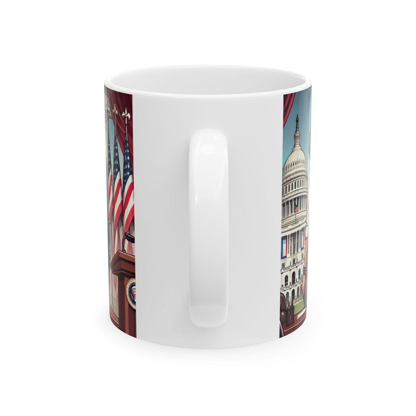 Political Leaders Ceramic Mug - 11oz & 15oz - Perfect Gift for Enthusiasts