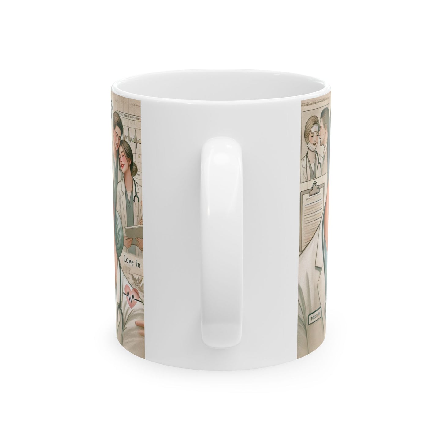 Healthcare Love Ceramic Mug - Together We Heal 11oz & 15oz